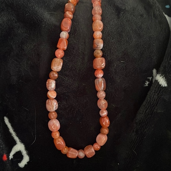 Hessonite Garnet Bead Necklace by Jay King - Picture 6 of 11
